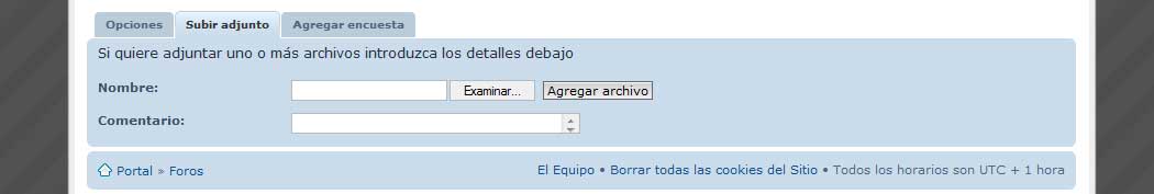 Como subir archivos al foro II